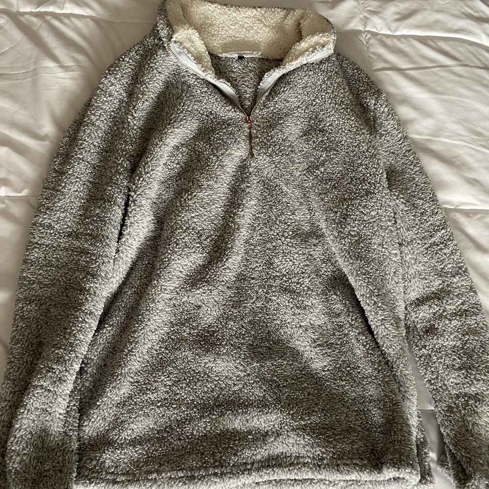 Fuzzy sweater